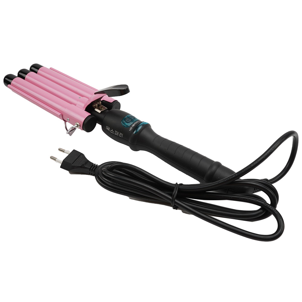 LED Bead Triple Barrel Hair Curler